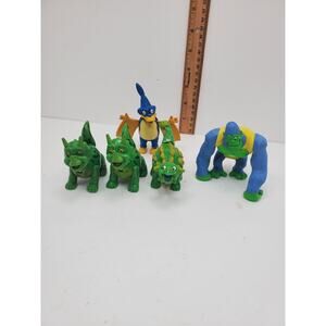 Disney Downtown T-Rex Cafe and Rainforest Cafe Dinosaurs Action Figures